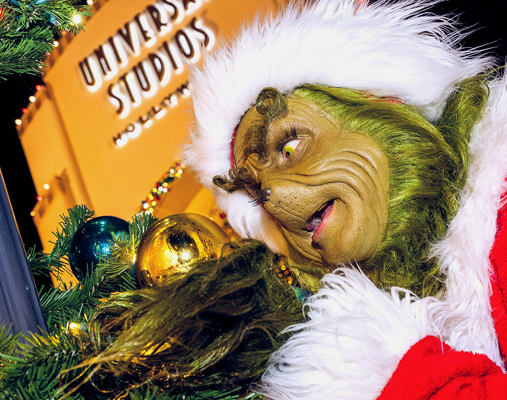 Universal Studios Hollywood Dazzles with Festive Décor this holiday season